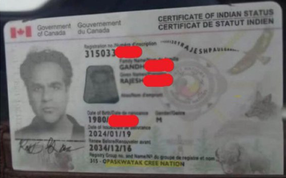Rajesh Gandhi – Opasekwatak Cree Nation